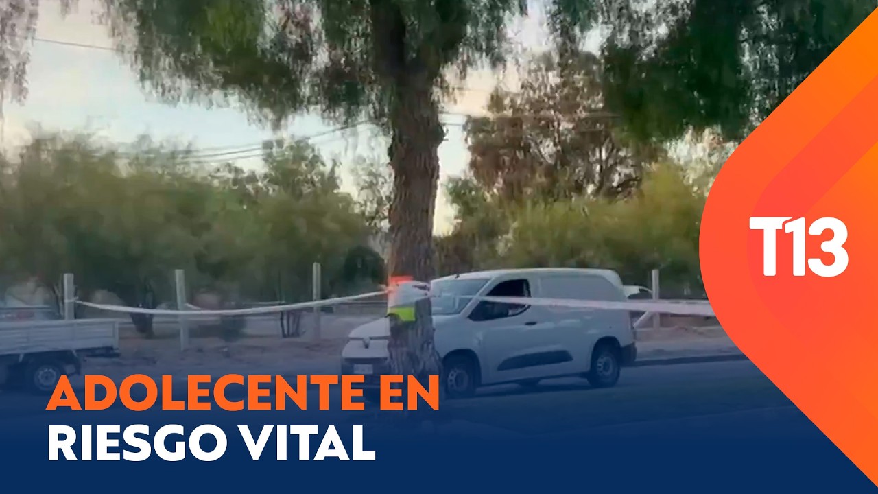 En riesgo vital adolescente baleado en encerrona