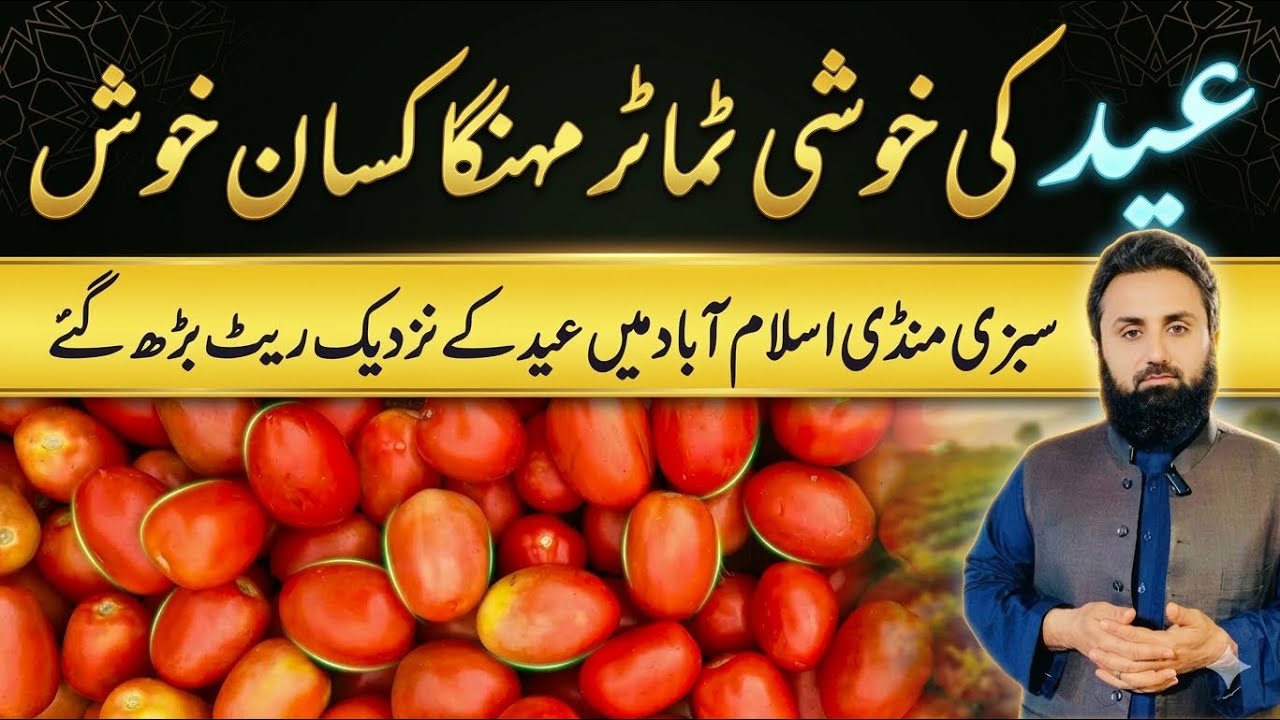 Breaking News: Eid Price Shock | Tomatoes Skyrocket in Islamabad Vegetable Market | 16 March 2026