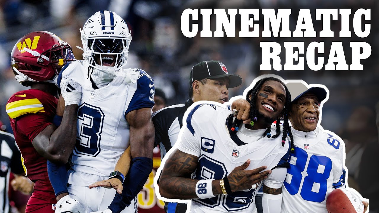 Cinematic Recap: Crushed the Commanders as Present Meets Past | Cowboys vs Commanders