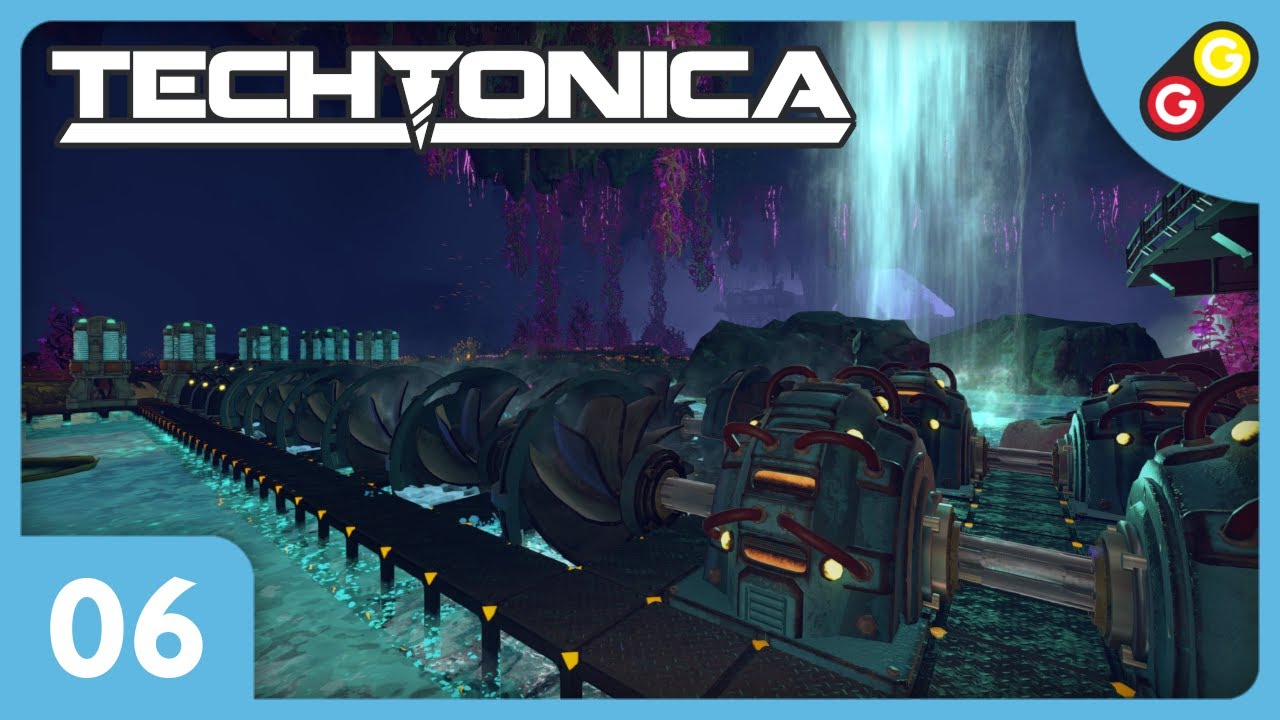 Techtonica #06 On installe le système hydroélectrique ! [FR]