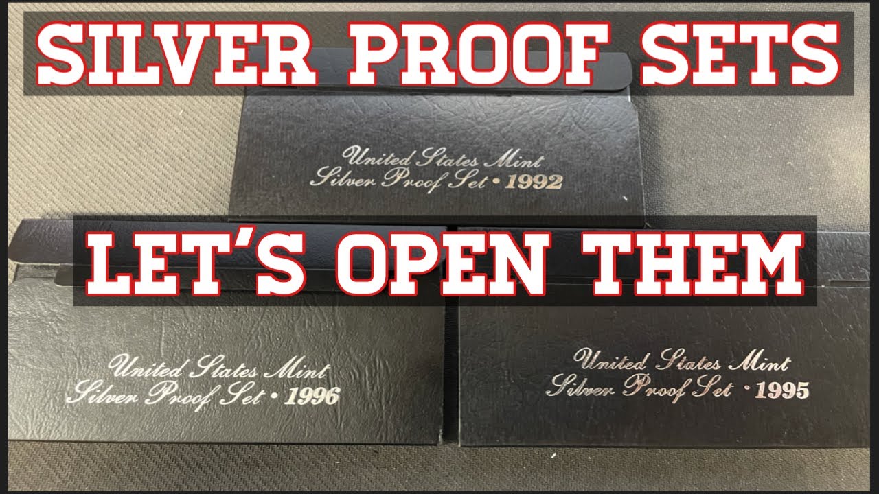 what are Silver Proof Sets worth? Lets open them !!!