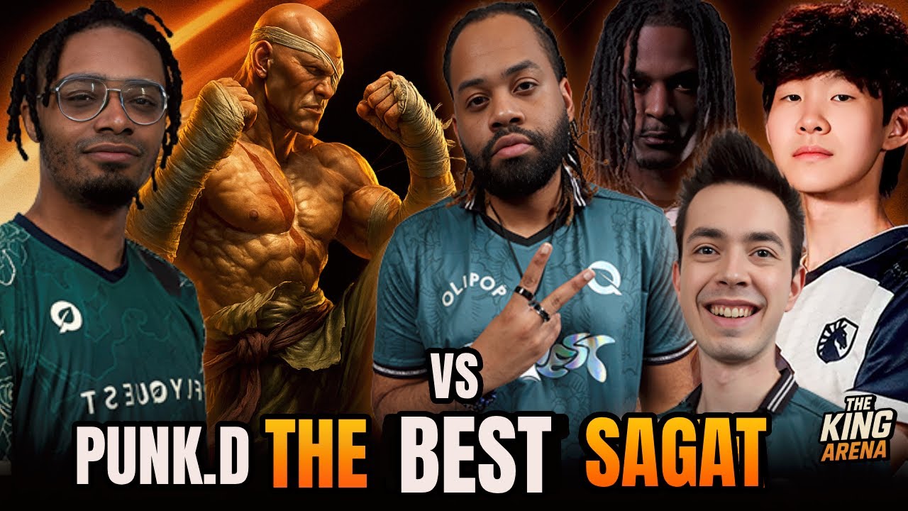 🔥 RANKED MATCH ▰ PUNK (Sagat) vs SHINE,KAMI,RIDDLES,CHRISCCH ▰ Street Fighter 6 | High-Level Set 🔥