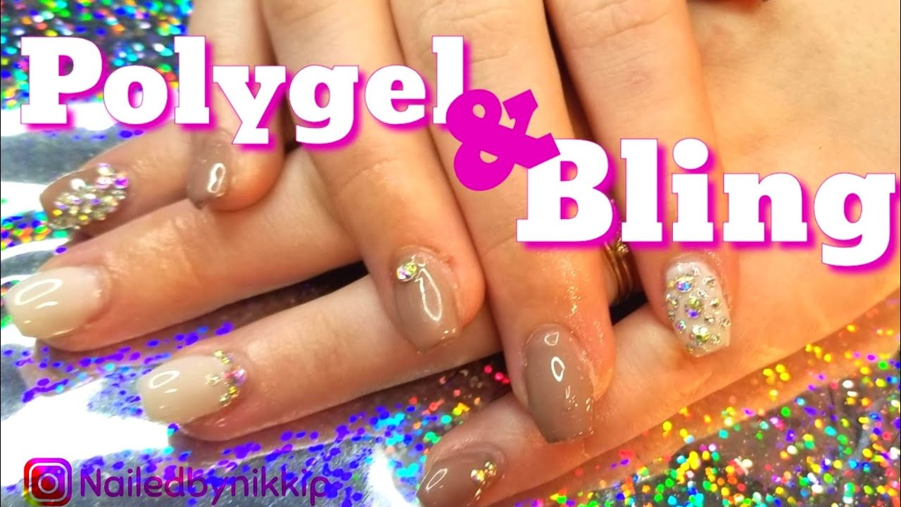 POLYGEL & BLING | plus Q&A: FIND OUT WHY WHITE POLYGEL IS HARDER TO CURE