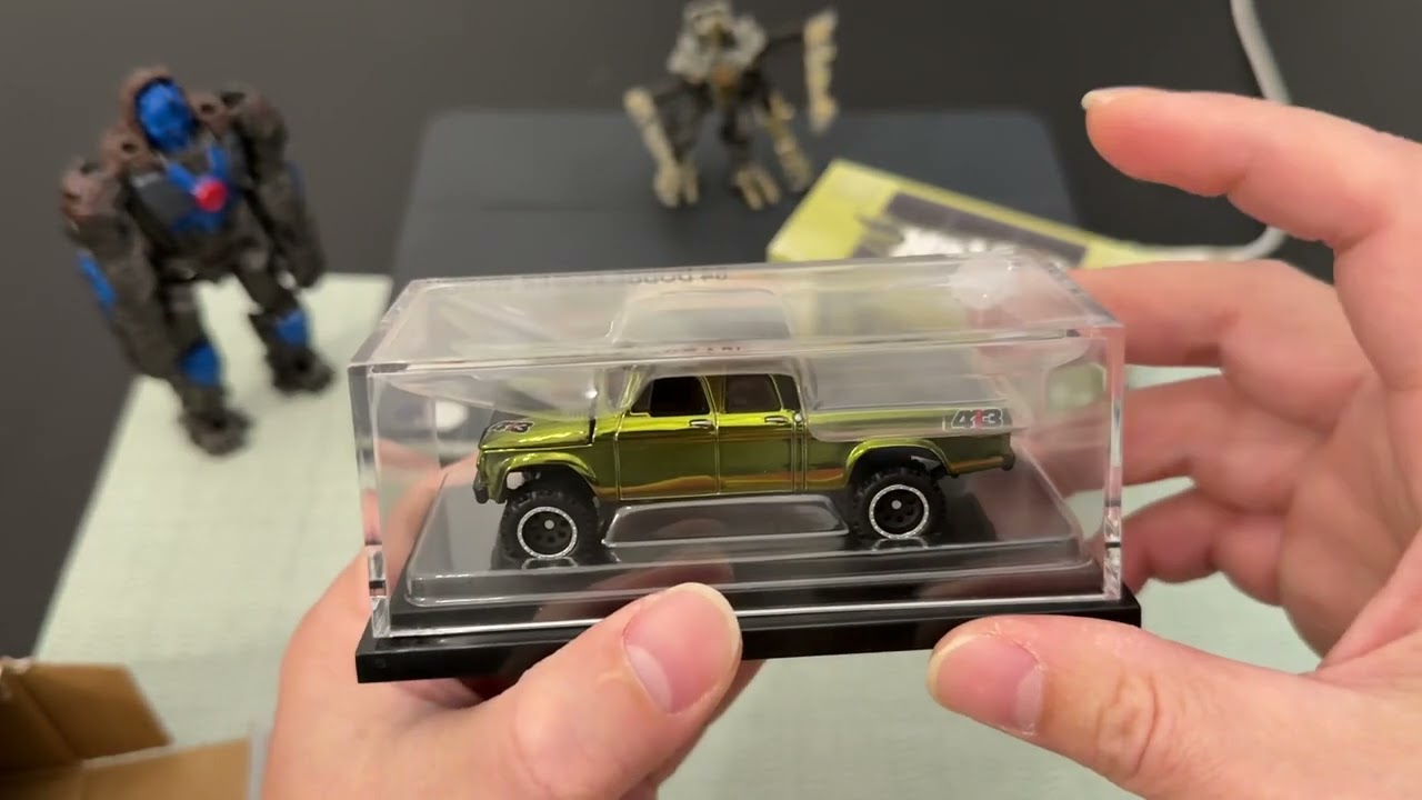Dap hop Unbox Hotwheels Dodge Power Wagon 1964 phien ban dac biet