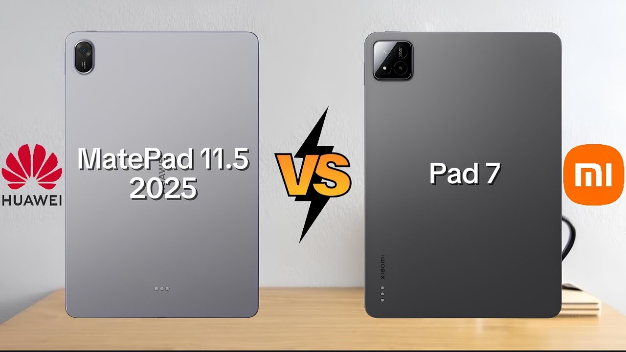 HUAWEI MatePad 11.5 (2025) vs XIAOMI Pad 7 | Full comparison