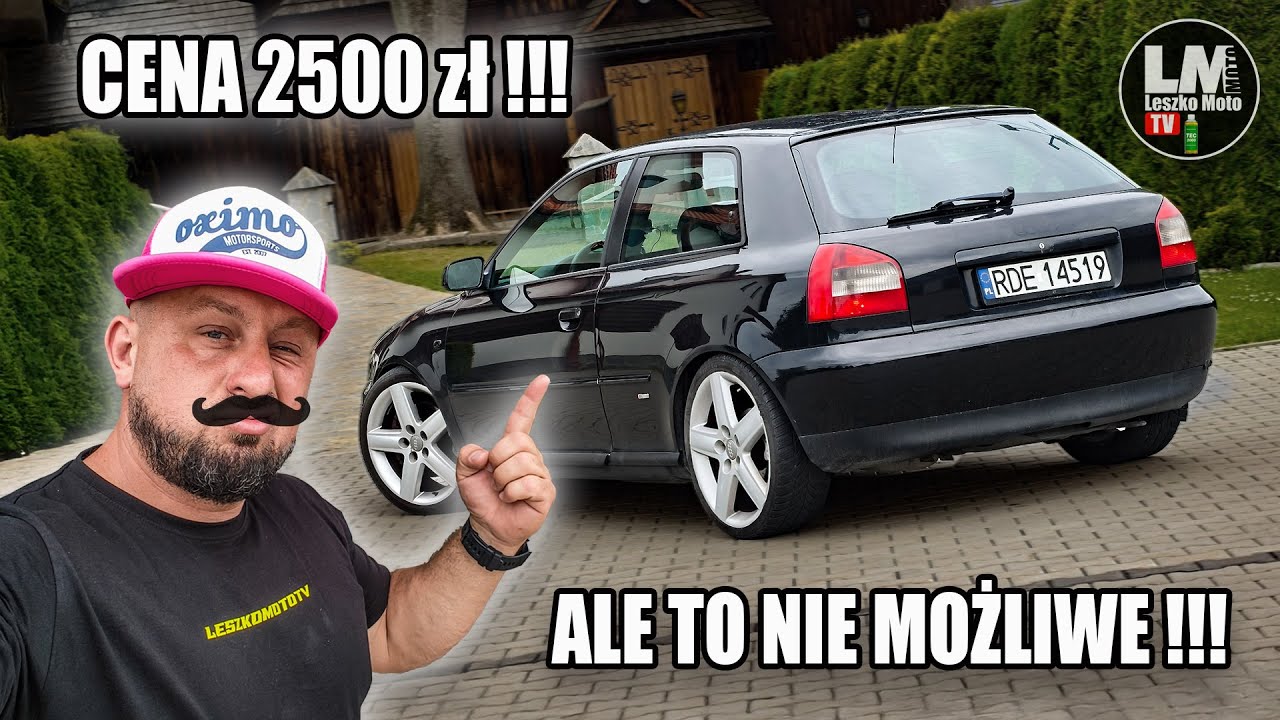 Audi A3 1.9 tdi za 2500zł !! Rzeczywistość kontra zdjęcia w ogłoszeniu !!!