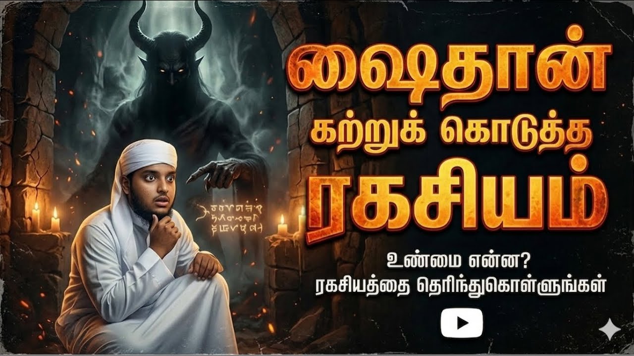 ஷைத்தான் கற்றுக் கொடுத்த ரகசியம் 🤔🫥🫥🫥🫥🌚🔥