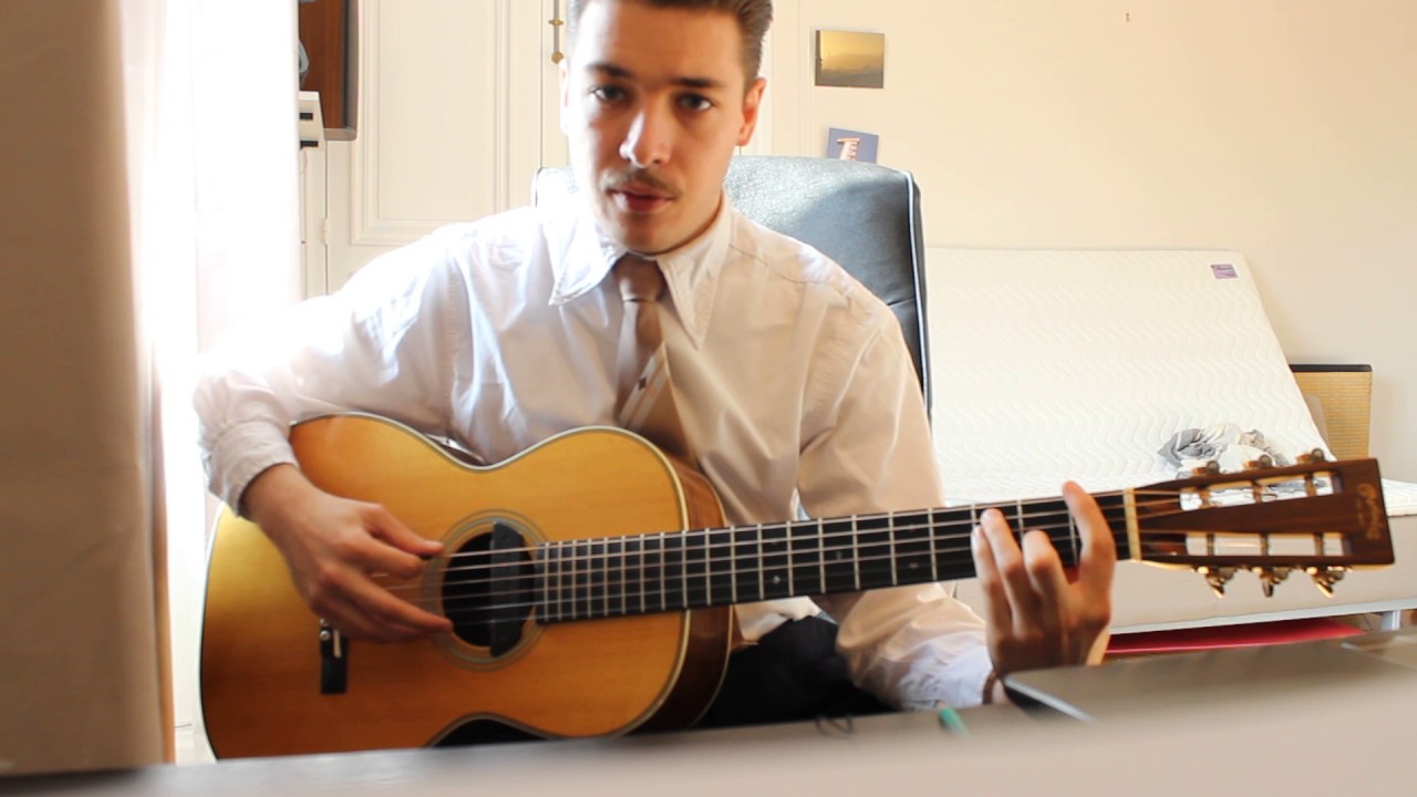 Eddie Lang's guitar lesson: Singin the Blues