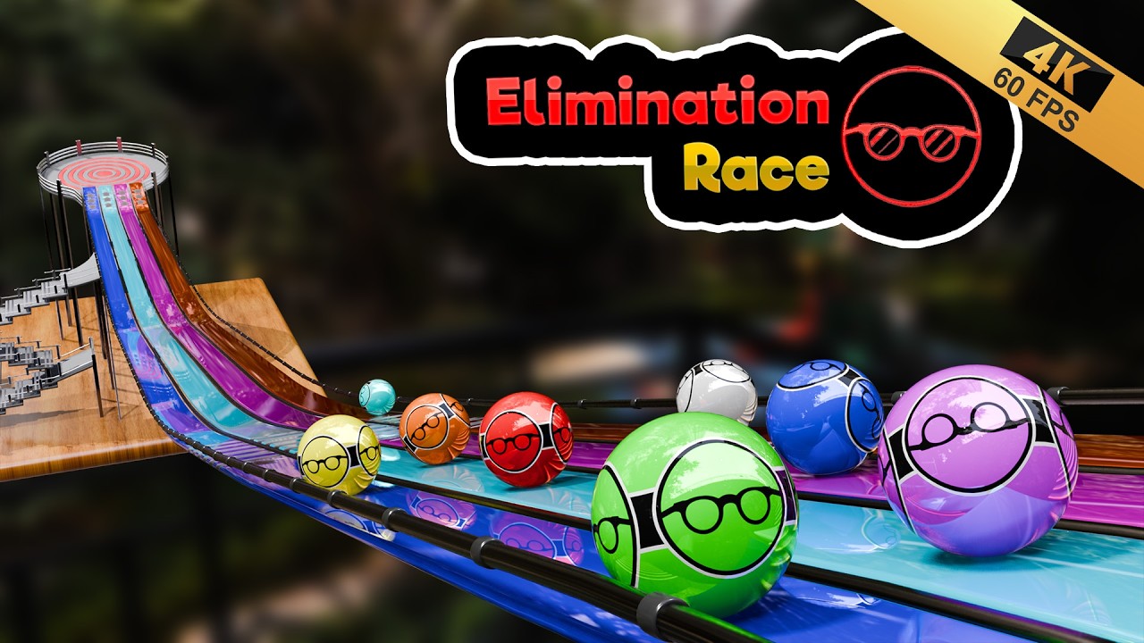 Marble Elimination Race – Only the Fastest Survives! (Extreme Knockout Round)