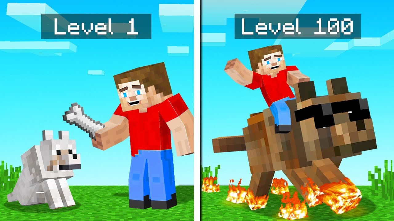 OVERPOWERED Pet DOGS In Minecraft (crazy)