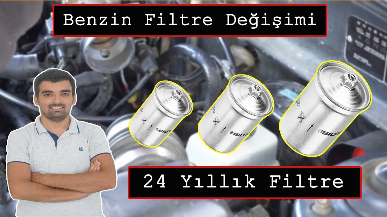 Benzin Filtre Değişimi Nasıl Yapılır? 1997 Model Aracın 24 Yıllık Hiç Değişmeyen Filtresi!
