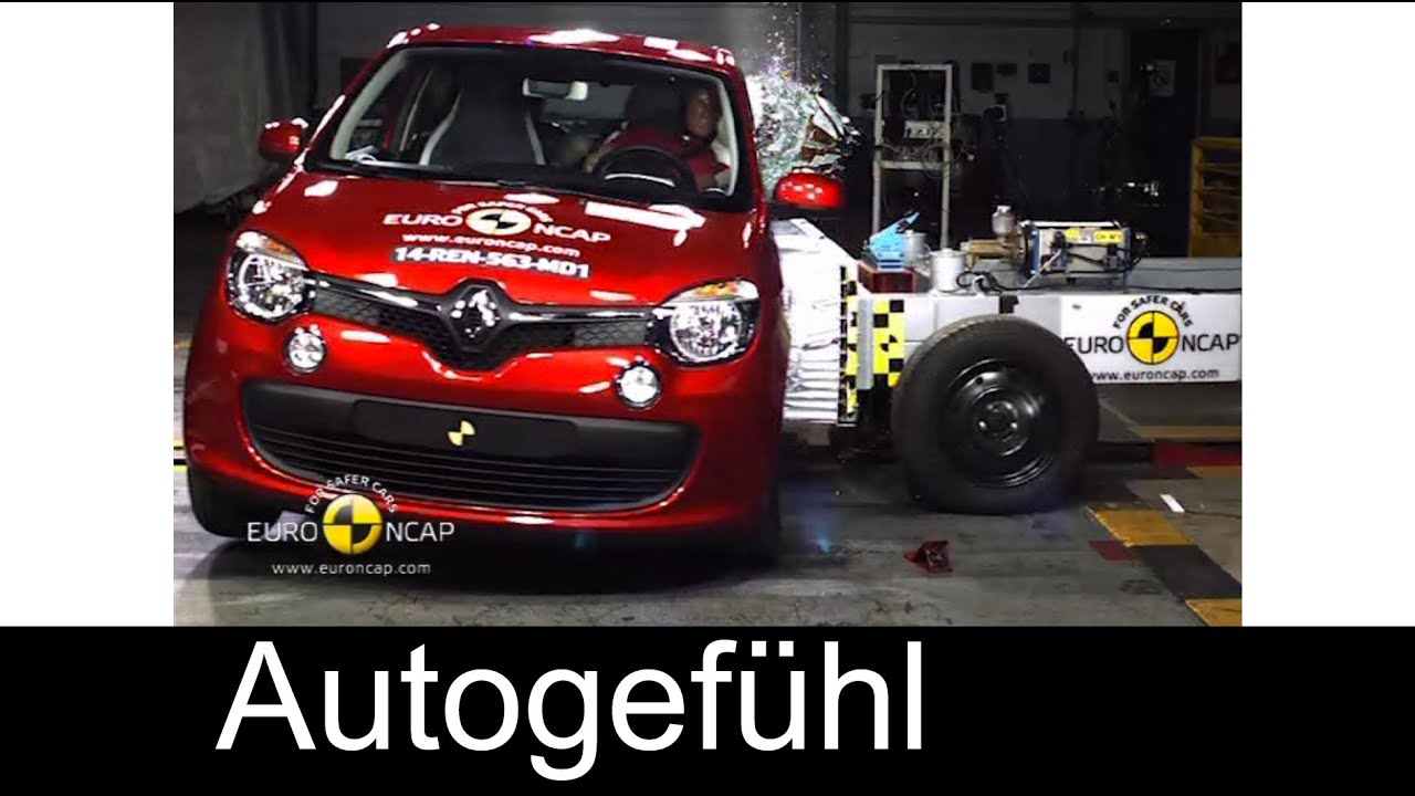 Renault Twingo crash test with Euro NCAP 4 star rating - Autogefühl