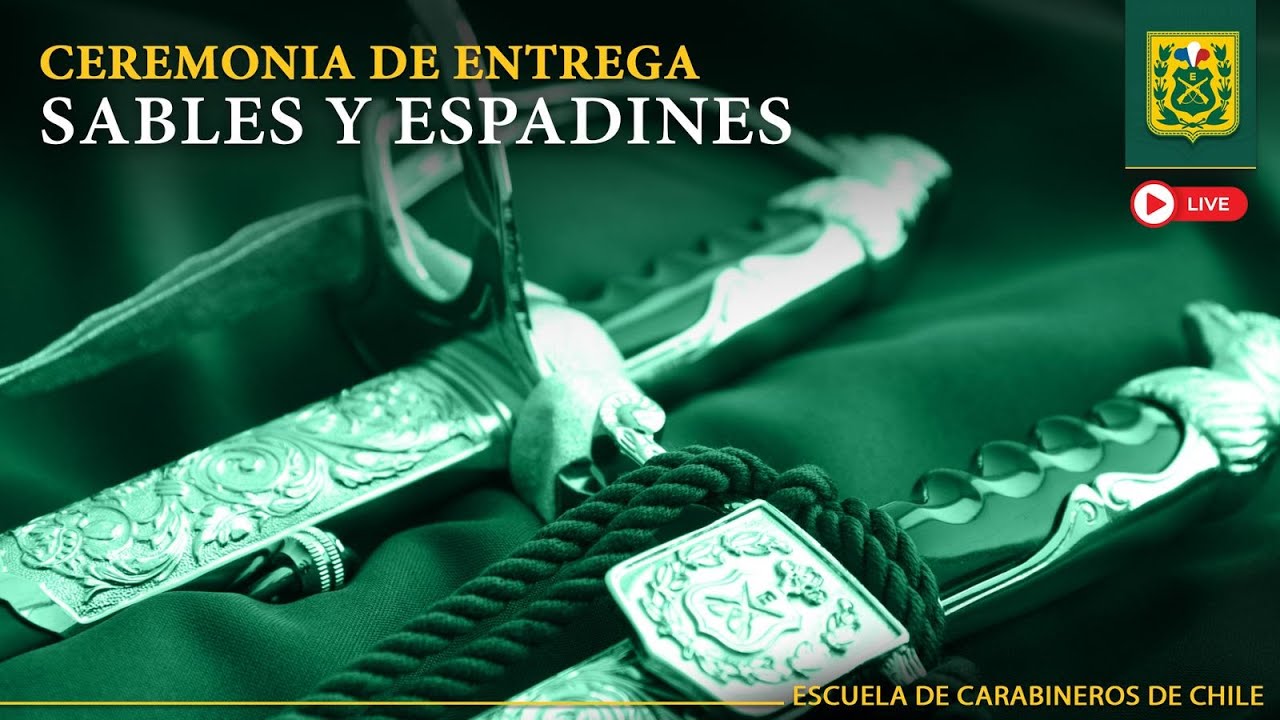 CEREMONIA DE ENTREGA DE SABLES Y ESPADINES 2025