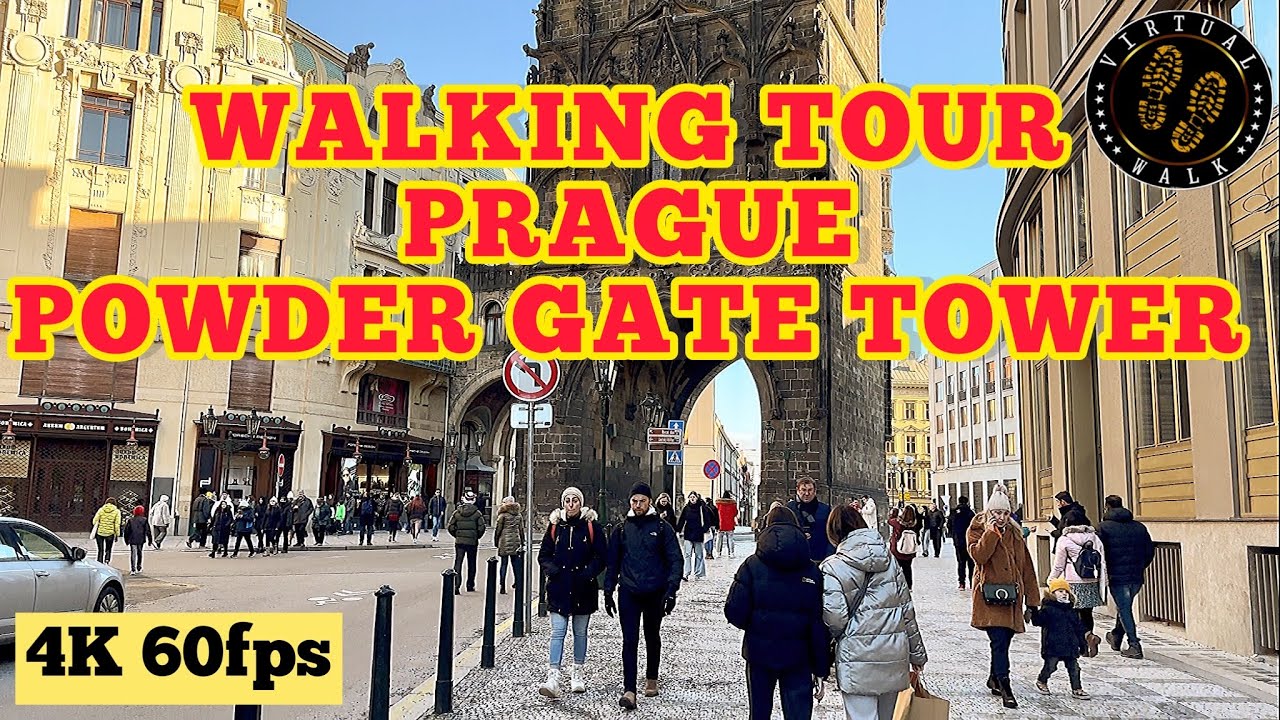 PRAGUE POWDER GATE TOWER VIRTUAL WALK TOUR