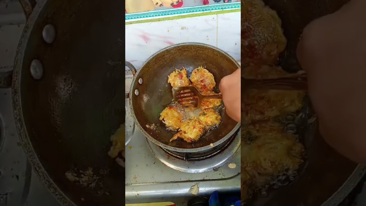 লাউ দিয়ে বানিয়ে নিলাম লাউ পাকোড়া 