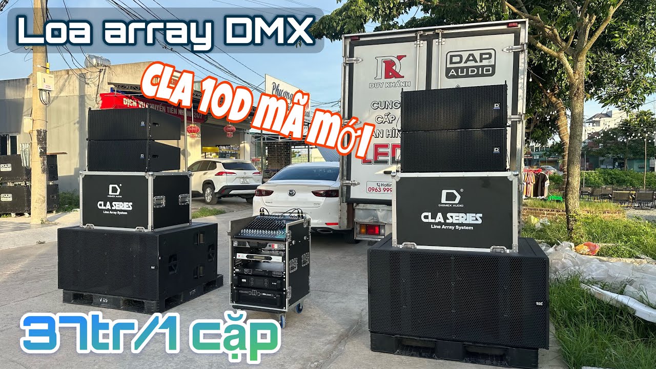 Giới thiệu bộ loa 160tr sử dụng loa DMX mẫu mới giá chỉ 37tr/1 cặp nghe nét căng // Khánh NB