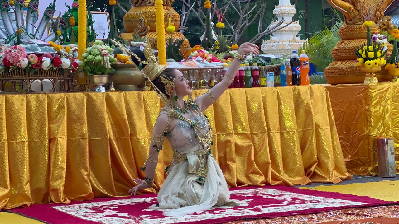 รำบวงสรวงแม่พระธรณี, แม่ย่ารัตนาวดี ณ วัดเกาะแก้วอัมพวัน | ดร.นิยาริทร์ EP 9