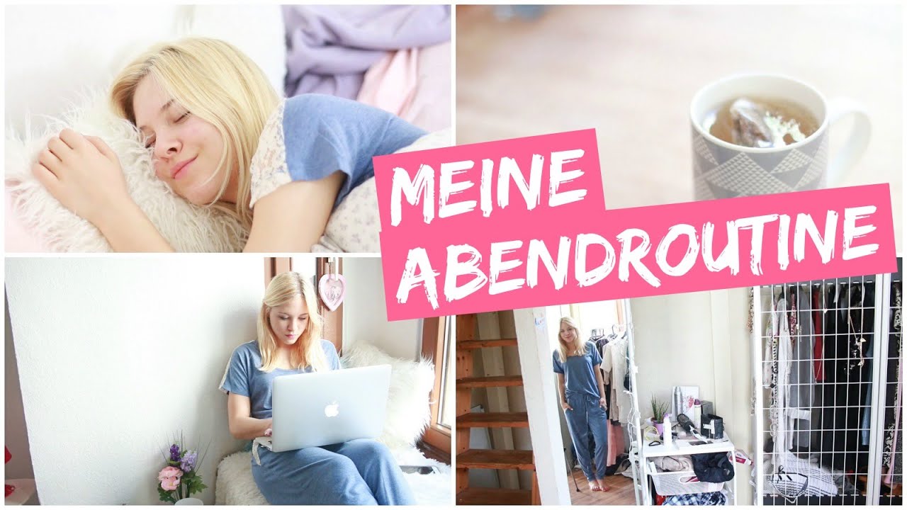 MEINE ABENDROUTINE I EINSCHLAF-Tipps I Gesundes ABENDESSEN