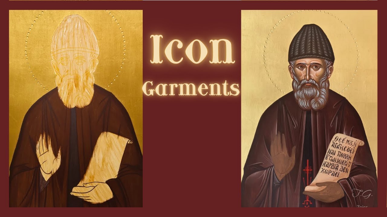 How to Paint Garments in Byzantine Iconography | Full Tutorial (Robes & Folds)