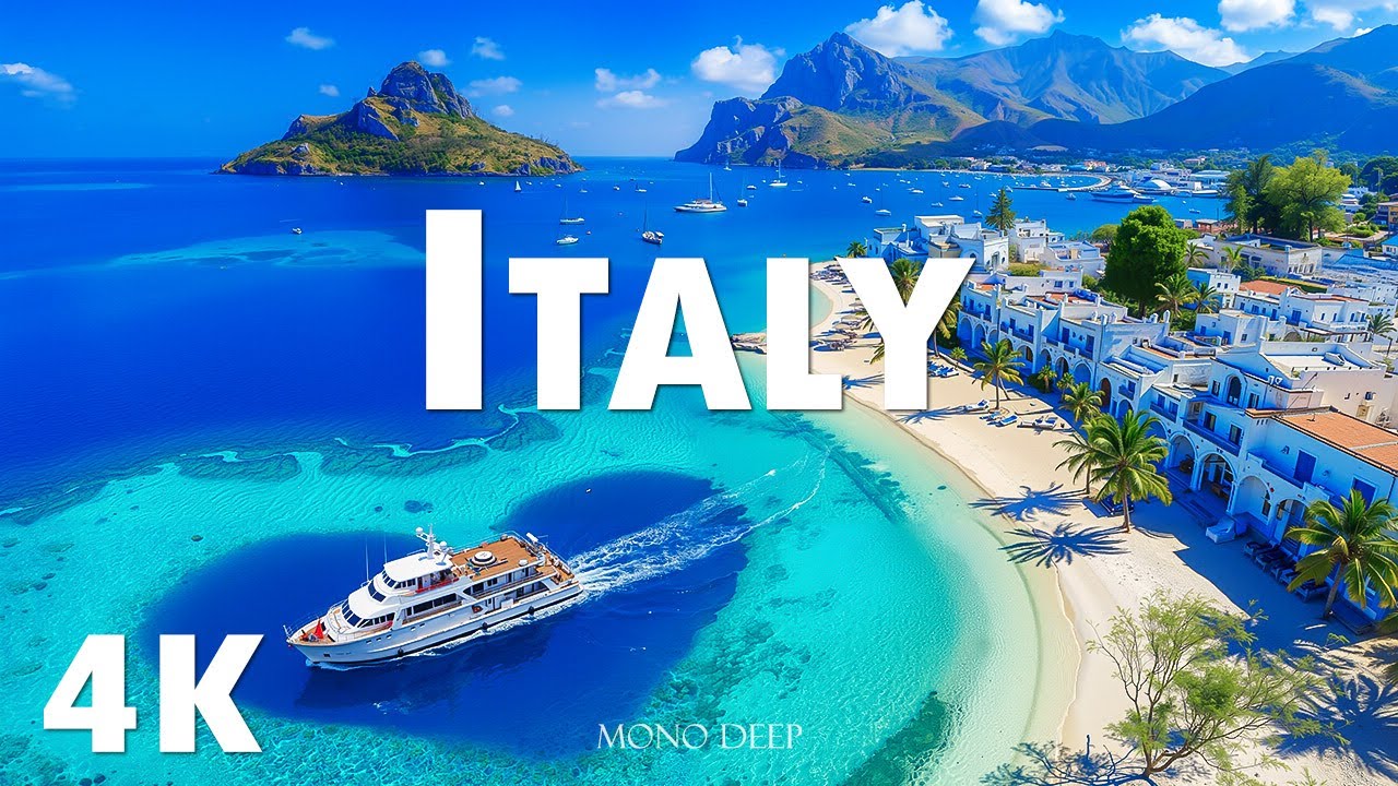 [4K] Italy 🇮🇹 Timeless Beauty, Iconic Coastlines & Luxury Destinations – Cinematic Aerial Views