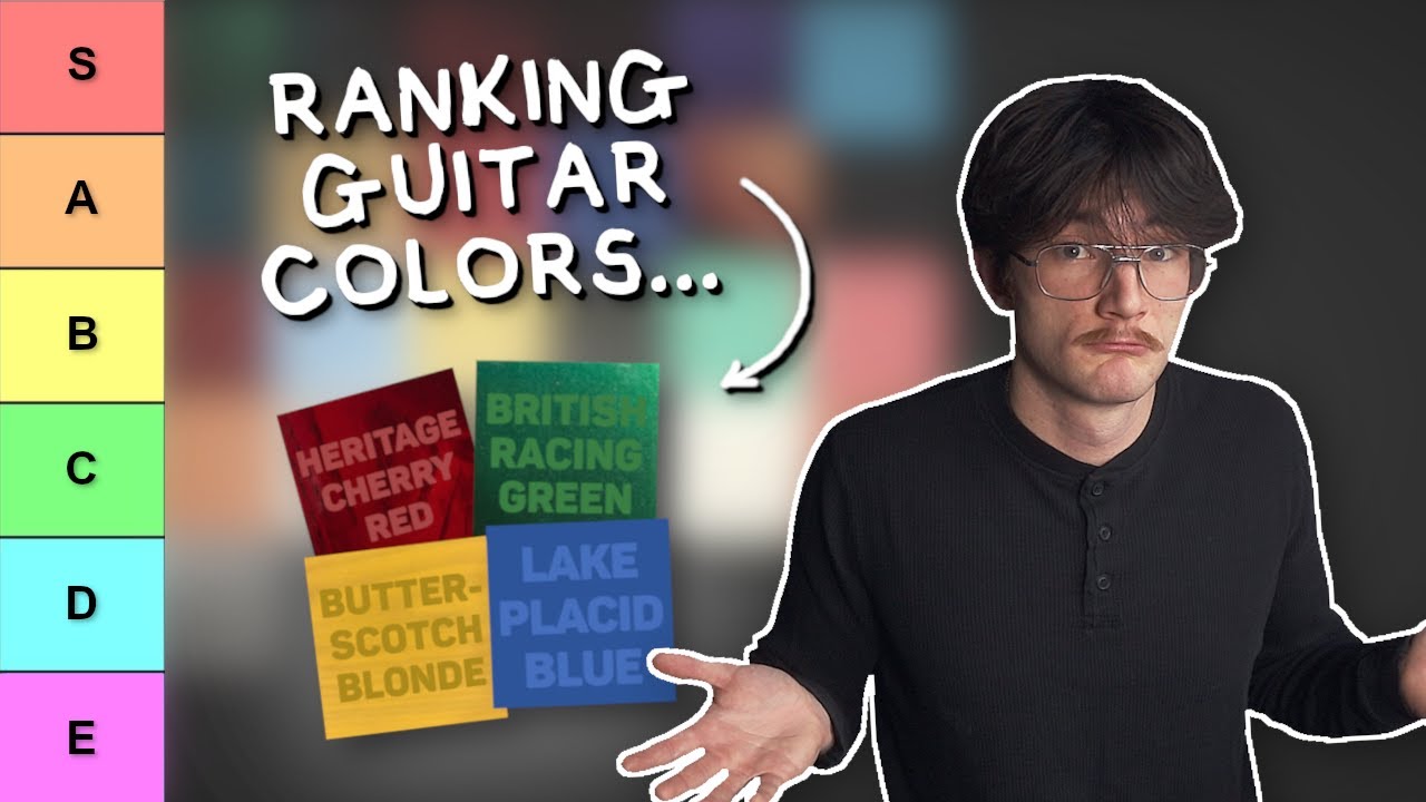 My Guitar Finish Colors Tier List