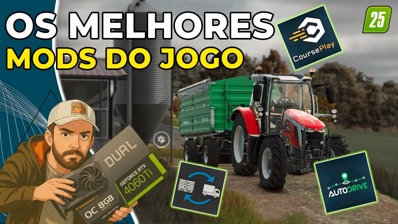 10 MODS QUE VÃO TRANSFORMAR O SEU FARMING SIMULATOR 25