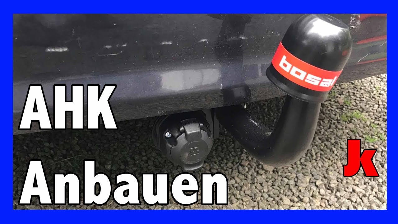 Anhängerkupplung anbauen für jeden! Opel Astra H Caravan