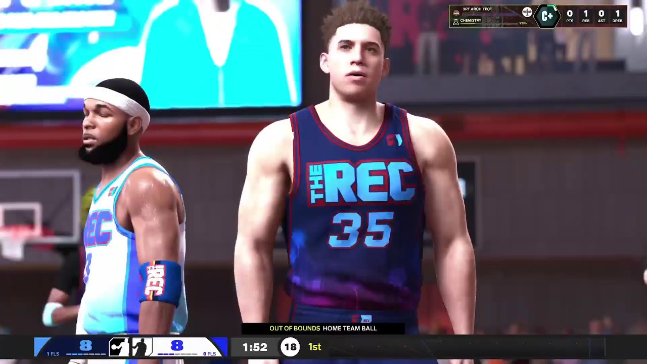 Best PG taking over Random REC LIVE on NBA 2K26 😅😅😅