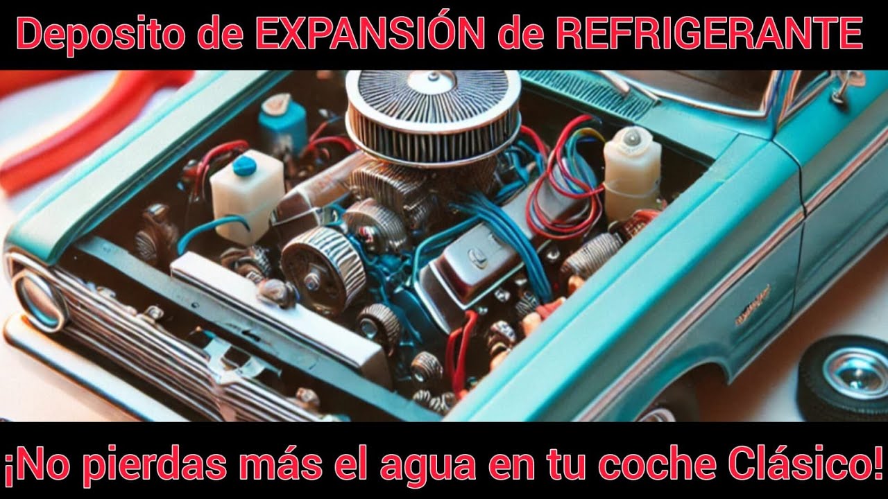 Recuperador de Refrigerante en auto clásico I DEPOSITO DE EXPANSION de REFRIGERANTE en Ford Falcon