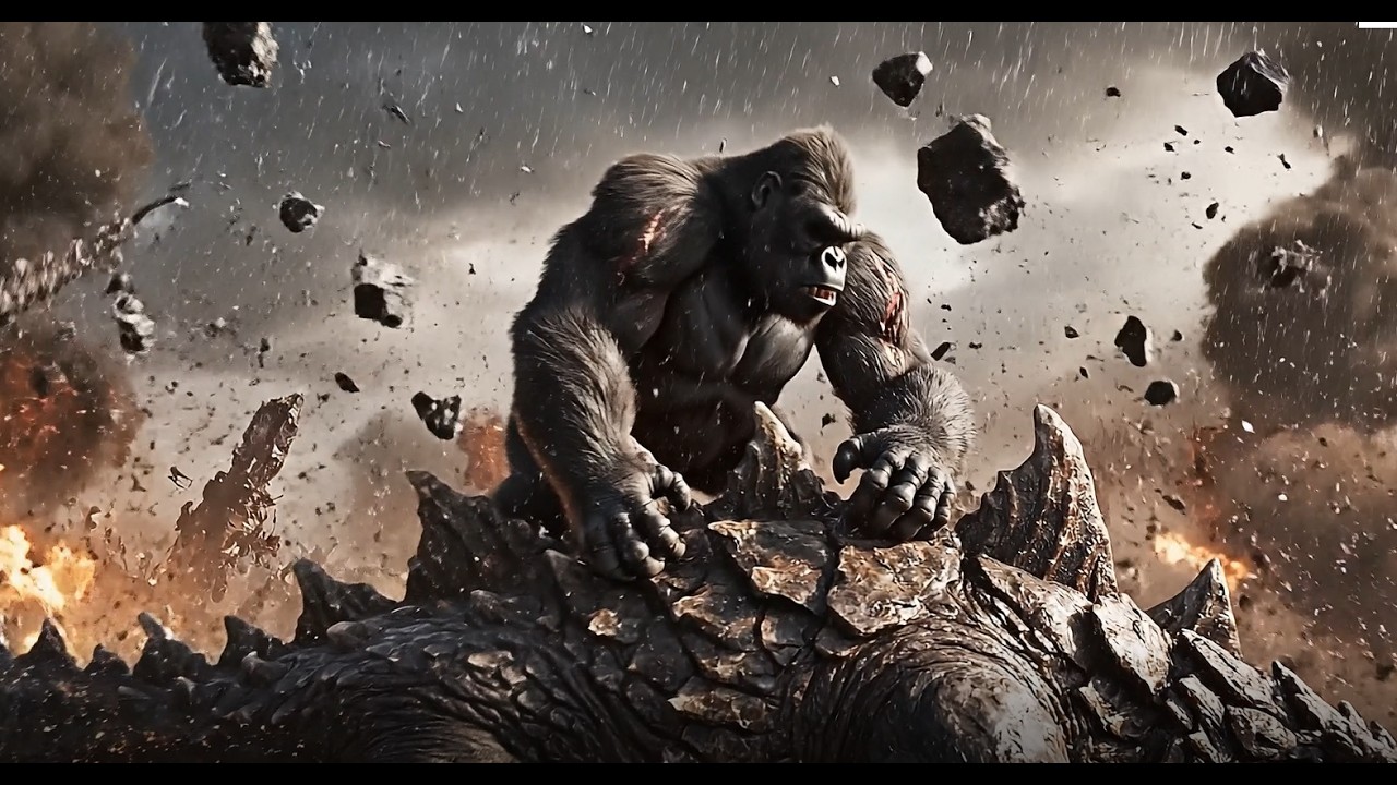 🦍 KONG vs MONSTER 💥Epic Titan Battle With a Shocking Ending