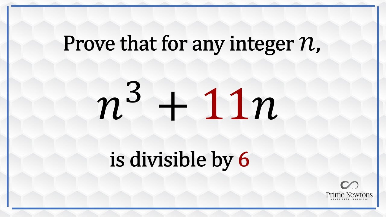 Prove that n^3 +11n is divisible by 6