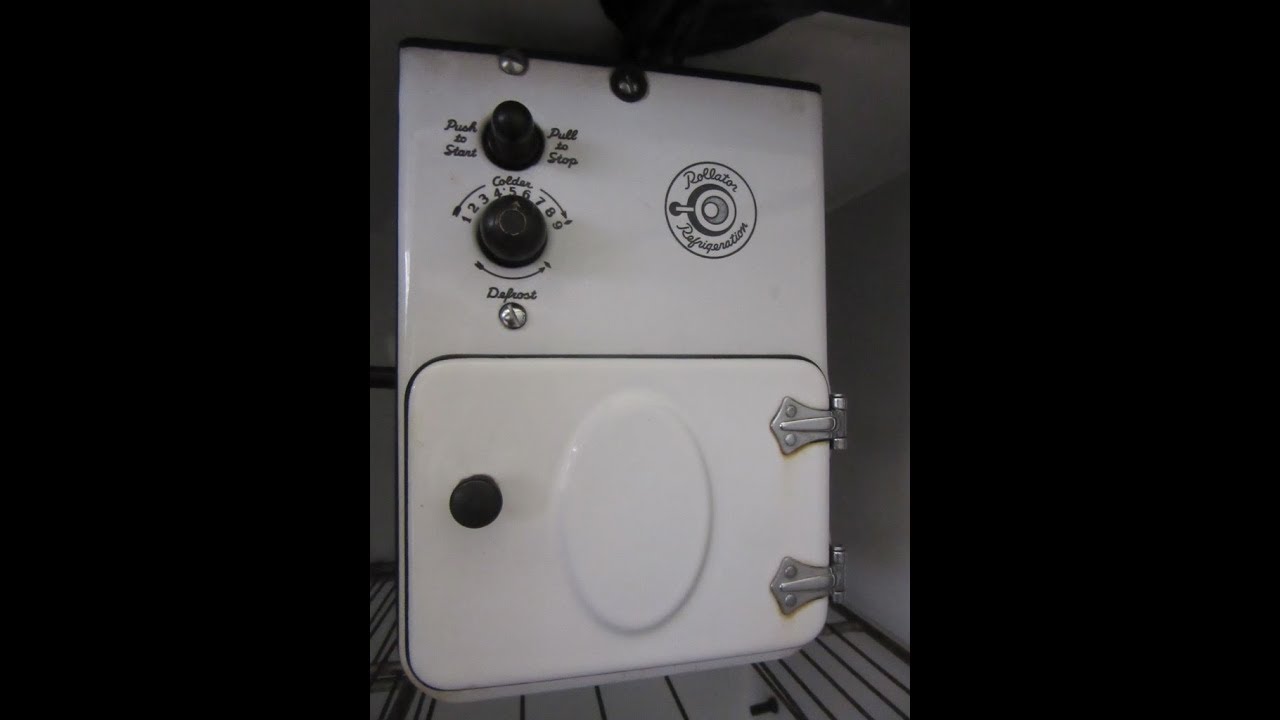 Norge Rollator Antique Refrigerator Repair - 1 - Project intro and compressor teardown...