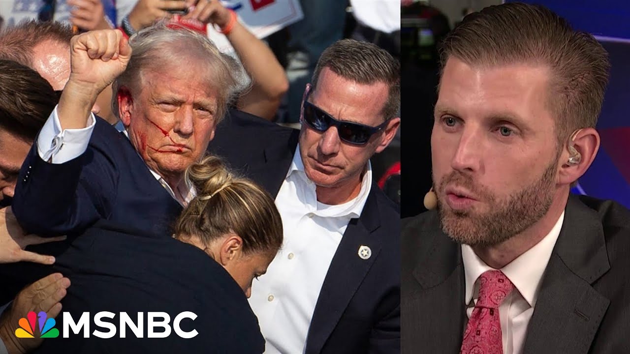 Eric Trump speaks out about assassination attempt on MSNBC: 'This country has real problems'