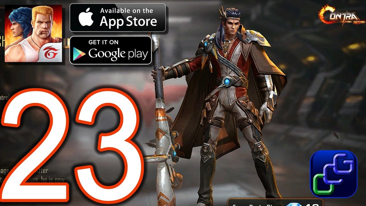 Garena Contra Return Android iOS Walkthrough - Part 23 - Story Mode 12. Counterattack, Elite 8
