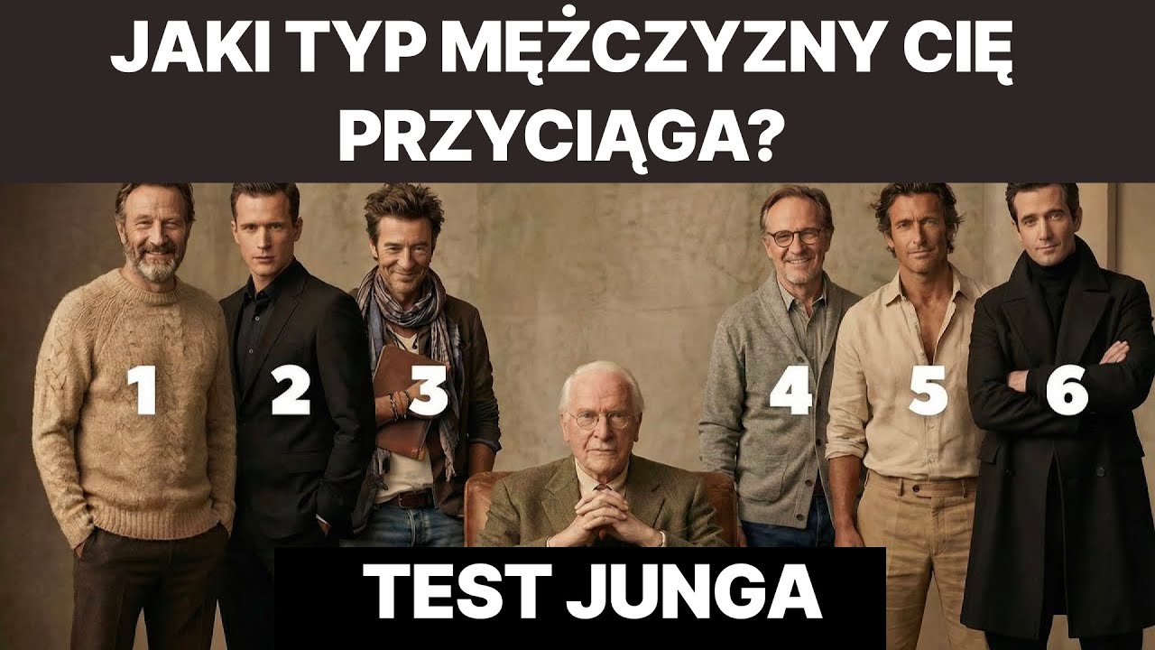 Jaki typ mężczyzny cię pociąga? Test psychologiczny inspirowany Carlem Jungiem, dla kobiet