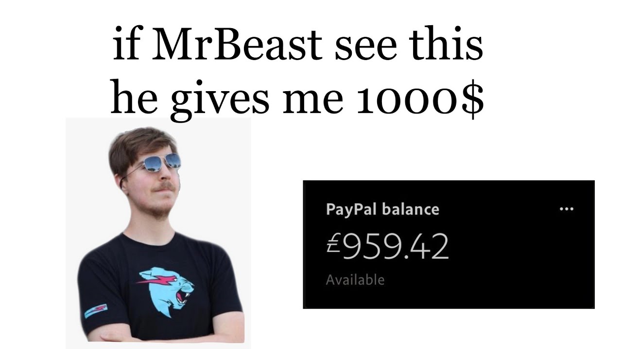If MrBeast gets this in recommended, he gives me 1000$.