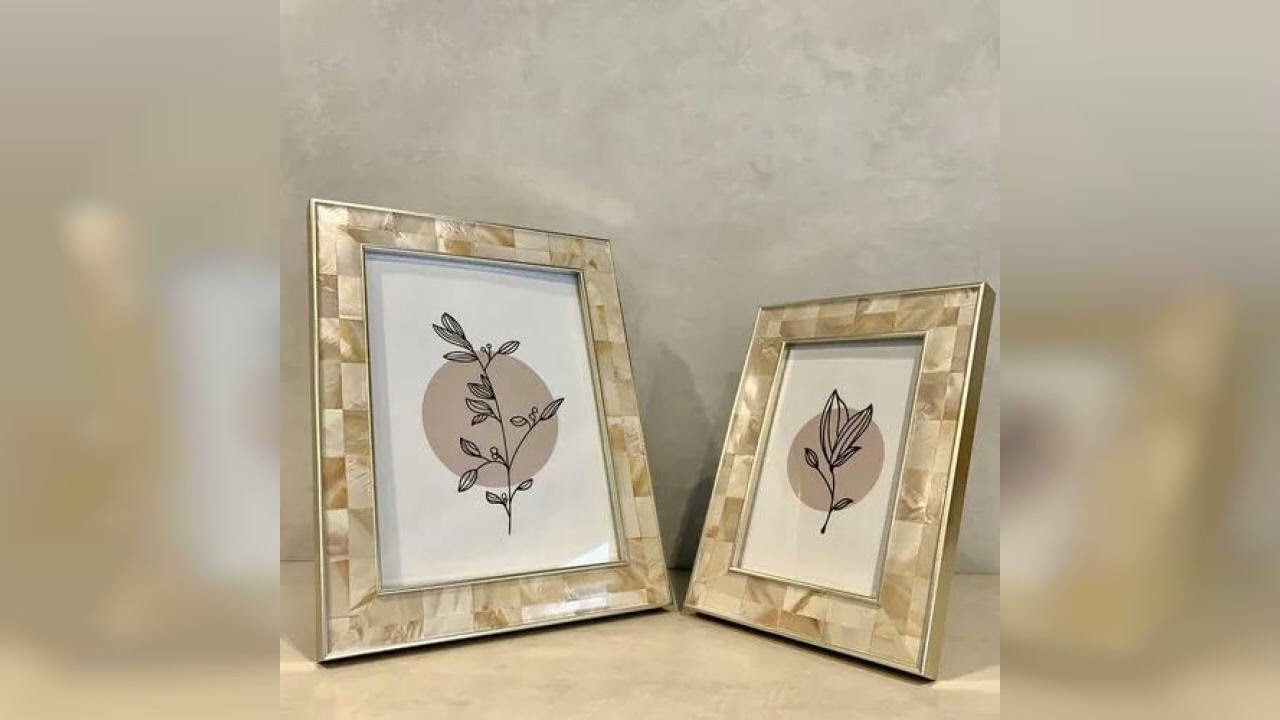 Resenha: Porta-retrato Individual Mart Madrepérola Vermelho 10x15 e 15x20