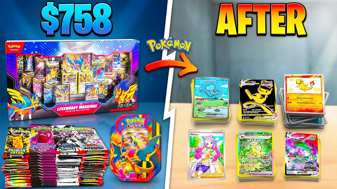 Opening my ENTIRE $783 Sealed Collection