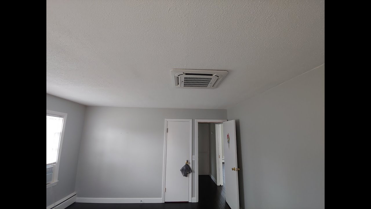 Ceiling Cassette Minisplit Installation