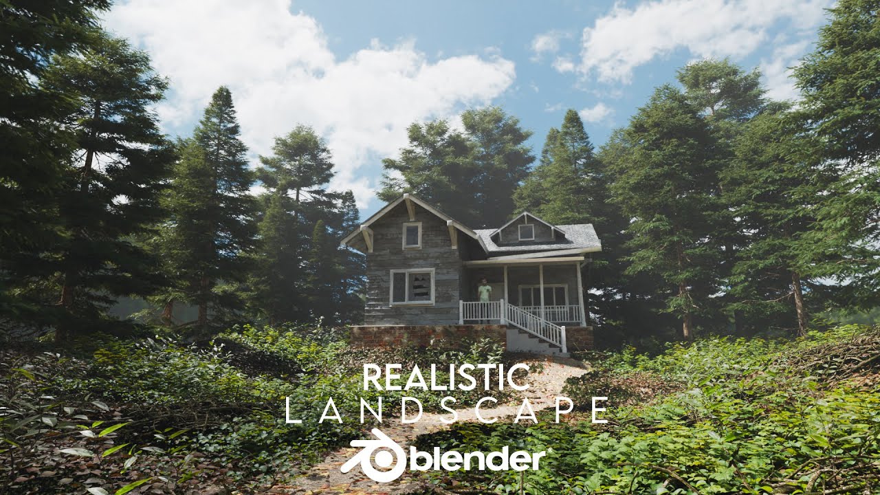 Blender Landscape For Beginners | Free Addon