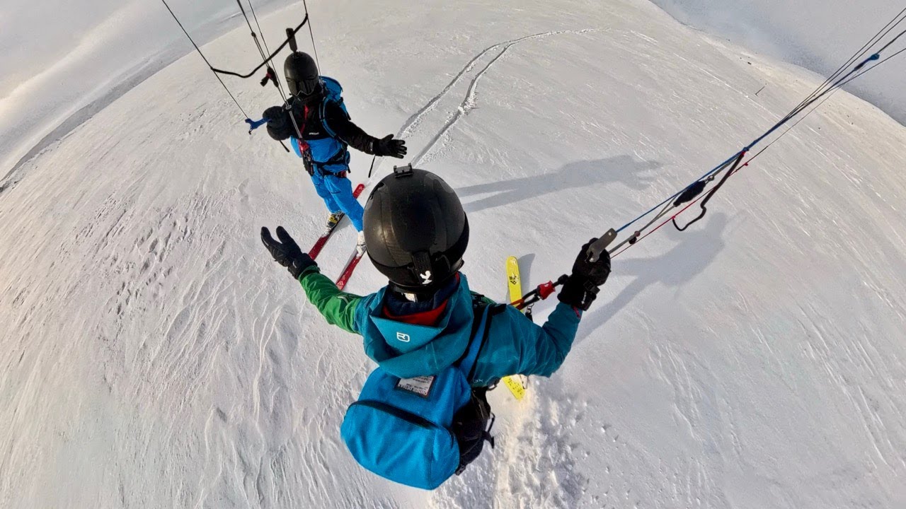 Snowkiting Haugastøl 2025