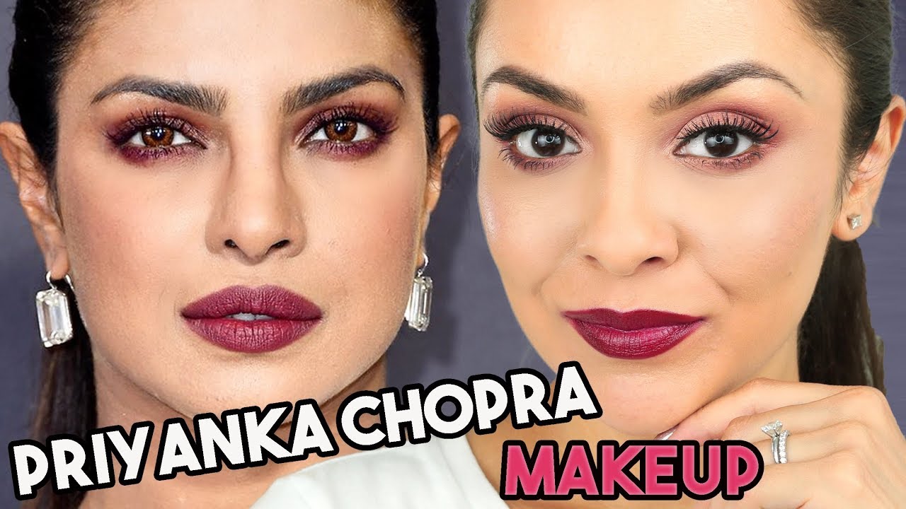 Priyanka Chopra Emmy Awards Inspired Makeup Tutorial - TrinaDuhra