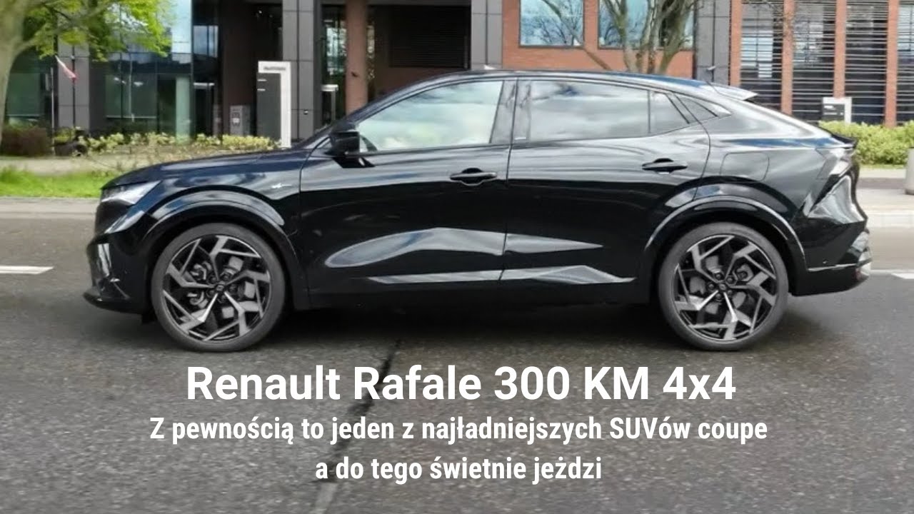 Renault Rafale hyper hybrid E-Tech 4x4 300 KM test PL 2025. Sprawdzam francuski SUV coupe premium.