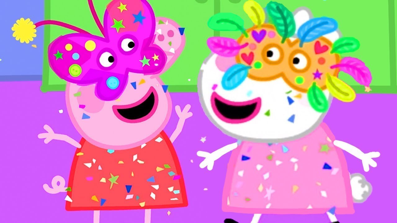 Peppa Pig Français 🎉 Les Déguisements 🎉 Épisode Spécial Carnaval | Dessin Animé Pour Bébé