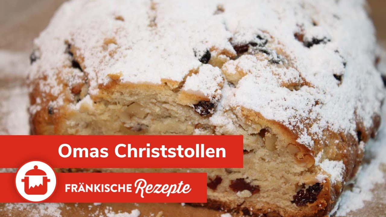 OMAS CHRISTSTOLLEN: traditionelles Weihnachtsrezept 😊🎄