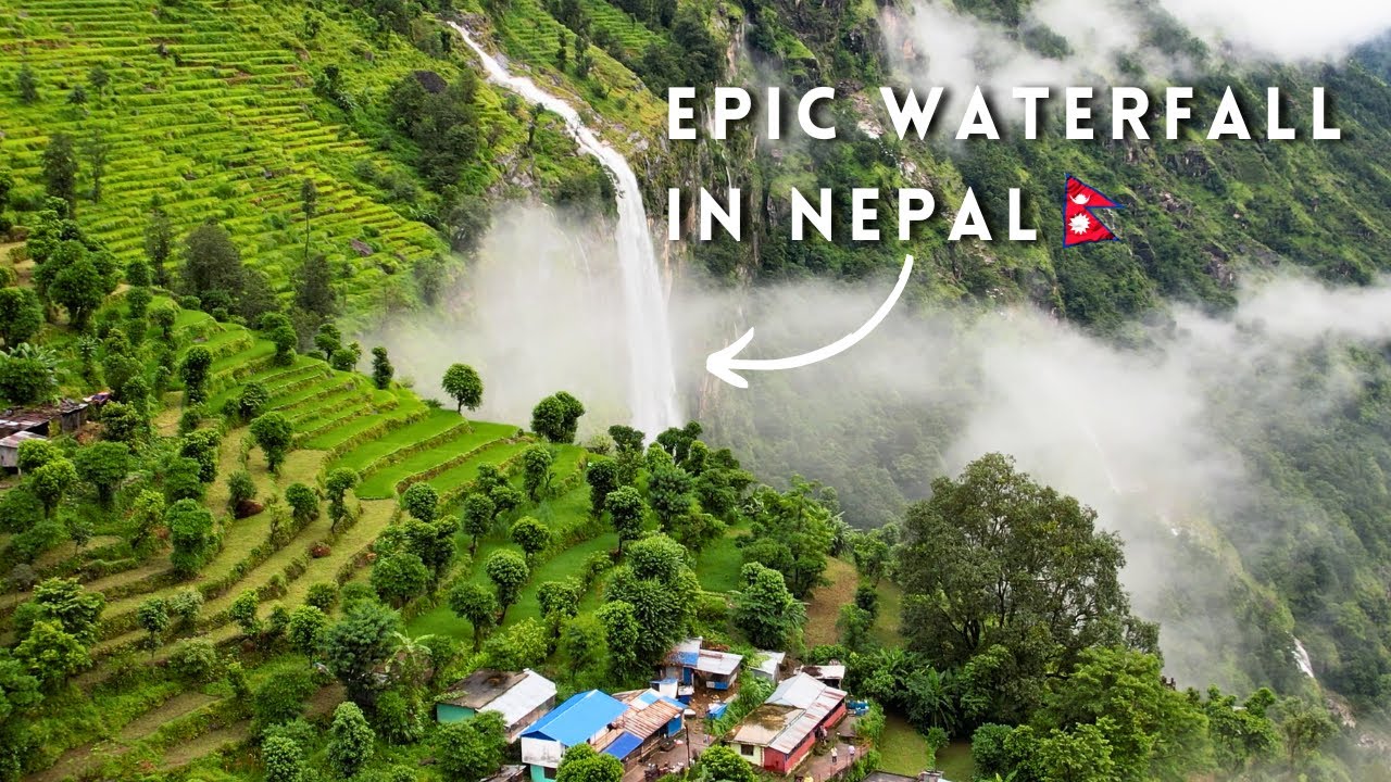Nepal's Hidden Waterfall Gem Revealed by Locals | Bhange Jharana, Nepal