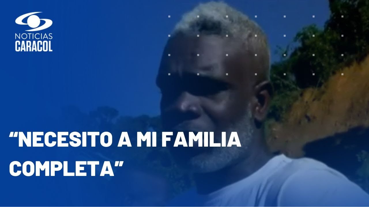 La historia de un hombre que perdió a su familia tras derrumbe en Chocó