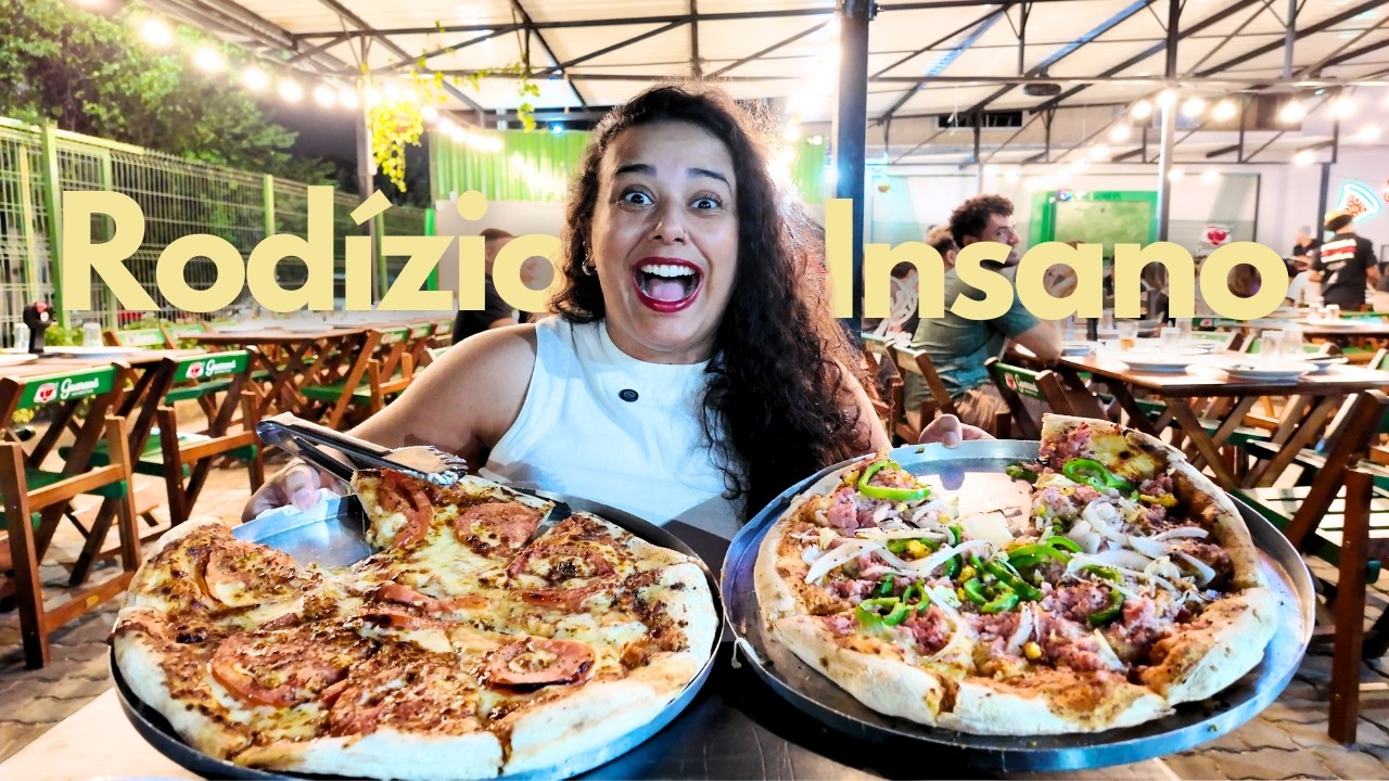 O MELHOR RODÍZIO DE PIZZA DE FORTALEZA!