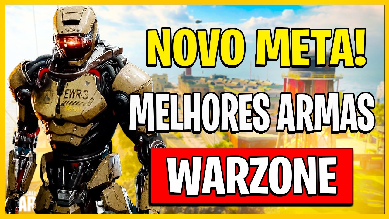 NOVO META ATUALIZADO! MELHORES ARMAS NOVO WARZONE SEASON NOVA