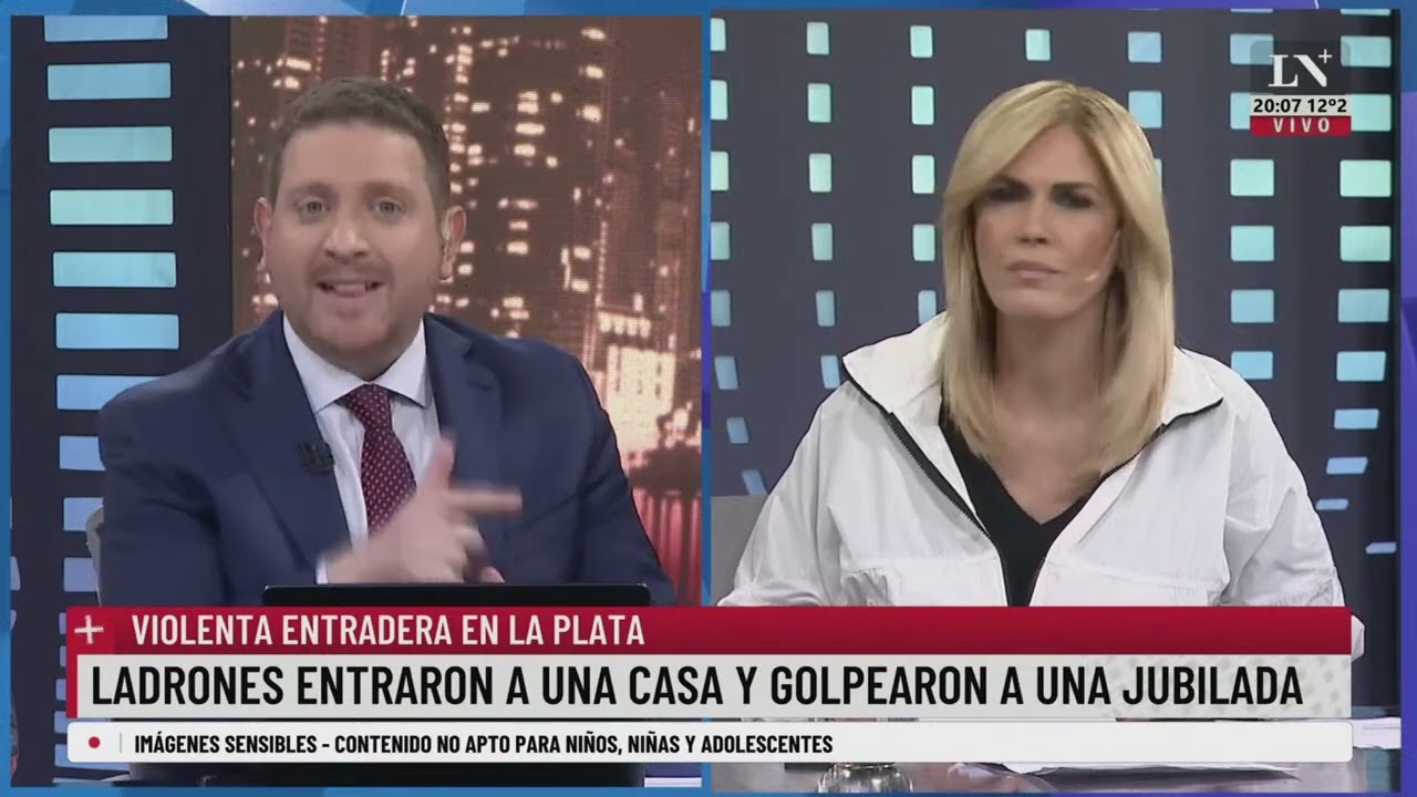 Ladrones entraron a una casa y golpearon a una jubilada
